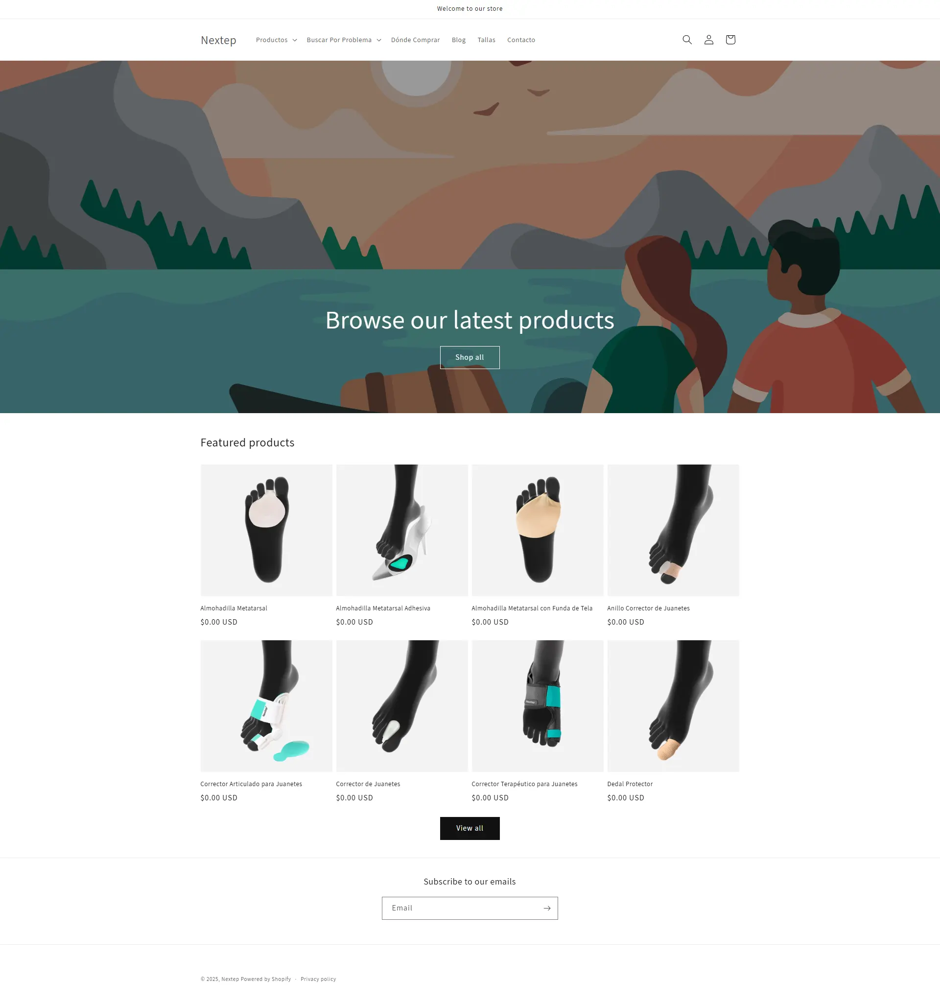 Nextep Lat Base Dawn Theme